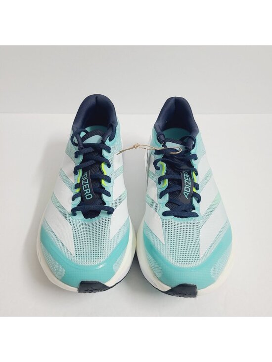 NEW Adidas Adizero Boston 13 Running Shoes JS4945 Size 9.5 Flash Aqua main image 4